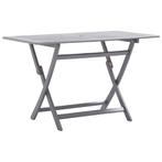 vidaXL Tuintafel inklapbaar 120x70x75 cm massief acaciahout, Tuin en Terras, Tuintafels, Verzenden, Nieuw, Hout