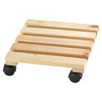 Benson Houten planten trolley - 30 x 30 cm - belastbaar t..., Tuin en Terras, Ophalen of Verzenden, Nieuw