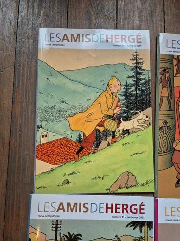 Tintin - Magazines Les Amis de Hergé - 8 revues beschikbaar voor biedingen