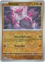 Diancie 086/142 Reverse Holo Stellar Crown, Ophalen of Verzenden, Nieuw, Losse kaart, Foil