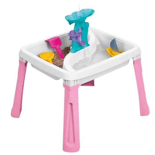 Dolu Roze Zand- en Watertafel met Accessoires 2577, Kinderen en Baby's, Speelgoed | Babyspeelgoed, Nieuw, Verzenden