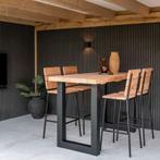 Bartafel Douglashout met U-poot, Tuin en Terras, Tuintafels, Ophalen of Verzenden, Nieuw, Rechthoekig, Hout