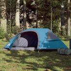 vidaXL Koepeltent 1-persoons waterdicht blauw, Verzenden, Nieuw, Tot en met 2