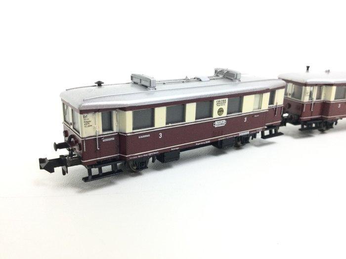 Minitrix N - 2093/2095 - Treinset (2) - 2-delig motorwagen, Hobby en Vrije tijd, Modeltreinen | N-Spoor