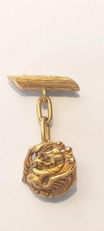 Manchetknopen - 18 karaat Geel goud, Sieraden, Tassen en Uiterlijk, Antieke sieraden