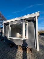 Chalet met cv en transport, Caravans en Kamperen, Stacaravans, Tot en met 4