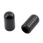 Eindkap 10mm - Rubber - Zwart - 10 stuks, Huis en Inrichting, Woonaccessoires | Overige, Verzenden, Nieuw