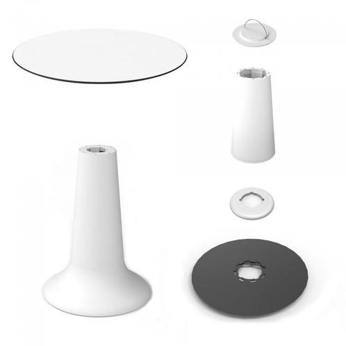 Tafelset Vase | Polypropyleen/Volkern | Wit | Ø80 cm, Zakelijke goederen, Horeca | Keukenapparatuur, Verzenden