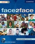 Face2face Pre Intermediate Students Book With  9780521603355, Boeken, Verzenden, Zo goed als nieuw