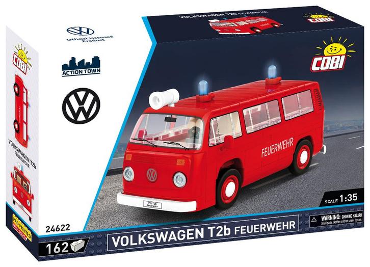 COBI 24622 VW T2B Brandweer (Voertuigen, Modelbouwsets), Kinderen en Baby's, Speelgoed | Bouwstenen, Nieuw, Verzenden