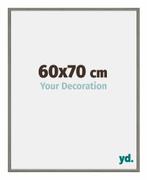 Fotolijst 60x70 cm - Mercury Structuur - Aluminium - New, Verzenden, Nieuw
