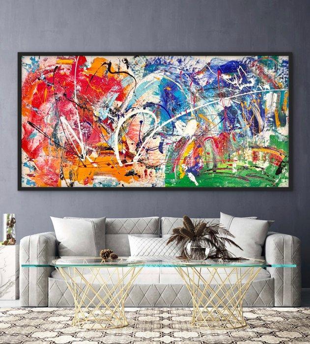 Michele Socionovo - XXL. Come la mia anima nei nostri, Antiek en Kunst, Kunst | Schilderijen | Modern