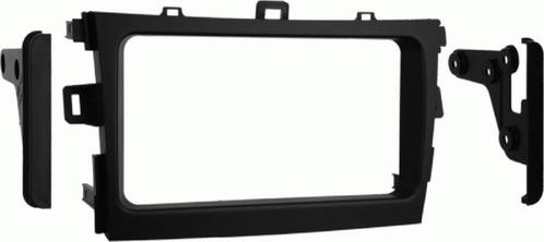 2-DIN radiopaneel Toyota Corolla/Verso2009-2018 zwart, Auto diversen, Autoradio's, Verzenden