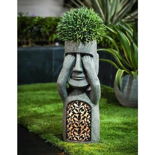 Paaseiland Standbeeld - Tuin Decor Ornament Hars Sculptuur, Tuin en Terras, Overige Tuin en Terras, Nieuw, Verzenden