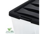 IRIS Handy Box - Opbergboxenset 6x 45L - Stapelbaar en, Verzenden, Zo goed als nieuw