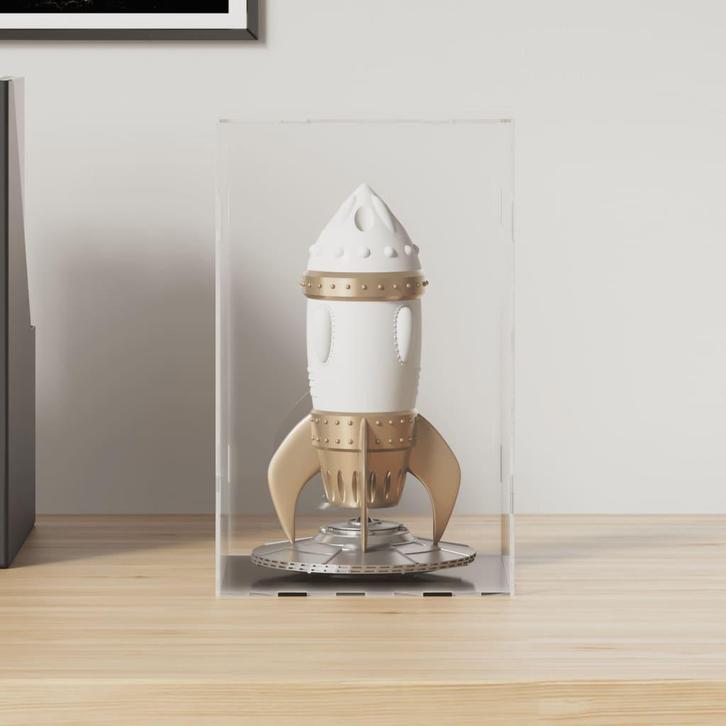 vidaXL Displaybox transparant 14x14x22 cm acryl, Huis en Inrichting, Kasten | Vitrinekasten, Nieuw, Verzenden