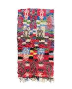 Berber Vintage Marokkaans Boucherouite Tapijt - Vloerkleed -, Nieuw