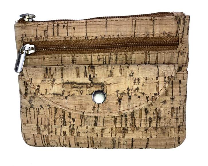 Sleutelbeurs van kurk, model Fox, Sieraden, Tassen en Uiterlijk, Portemonnees, Nieuw, Verzenden