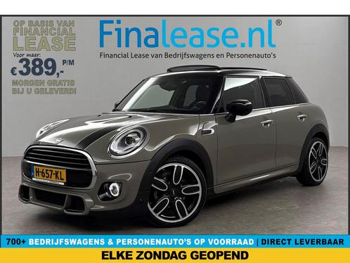 MINI Cooper 1.5 Cooper JCW PACK Pano harman/kardon €389pm, Auto's, Mini, Lease, Automaat, Overige carrosserieën, Benzine, Zilver of Grijs