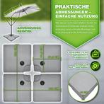 Parasolvoet 4 delen - voor zweefparasol - max 80 kg -, Tuin en Terras, Verzenden, Nieuw