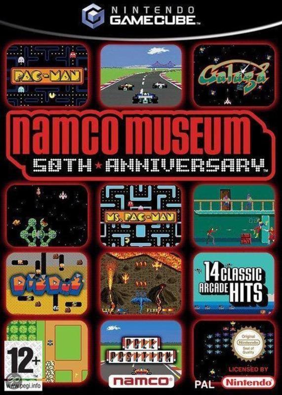 Namco Museum 50th Anniversary (Buitenlands Doosje), Spelcomputers en Games, Games | Nintendo GameCube, Zo goed als nieuw, Ophalen of Verzenden
