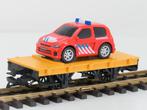 LGB 94060 Toy Train plate goederen wagen geel, Ladegut :..., Hobby en Vrije tijd, Gebruikt, Overige typen, Ophalen of Verzenden