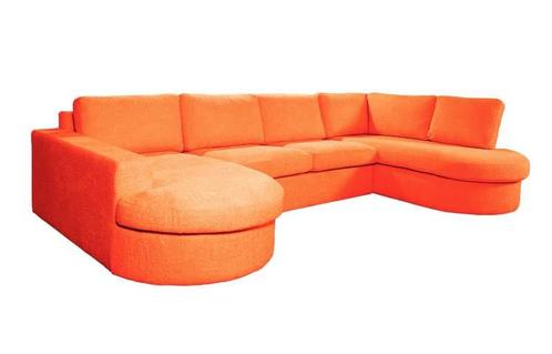 U-Bank Haarlem - u-banken - Oranje, Huis en Inrichting, Banken | Sofa's en Chaises Longues, Nieuw, Overige materialen