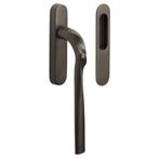 Hef/schuifdeurbeslag ELEEZ ZH230 blind brons, Verzenden, Nieuw