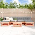 vidaXL 7-delige Loungeset massief douglashout, Tuin en Terras, Verzenden, Nieuw, 7 zitplaatsen, Loungeset