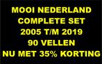 complete set mooi nederland 2005 t/m 2019 nominaal -35%, Postzegels en Munten, Postzegels | Nederland, Ophalen of Verzenden, Na 1940