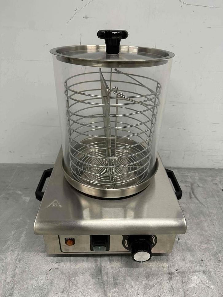 RVS Hotdogkoker Hotdogwarmer Hotdog 230V Horeca, Zakelijke goederen, Horeca | Keukenapparatuur, Nieuw in verpakking, Ophalen of Verzenden