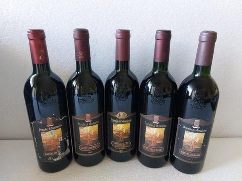 1986, 1991, 1993 x2 & 1994 Banfi - Brunello di Montalcino -, Verzamelen, Wijnen