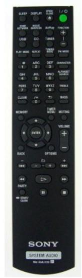 Afstandsbediening Sony rm-amu139, Audio, Tv en Foto, Afstandsbedieningen, Origineel, Nieuw, Ophalen of Verzenden