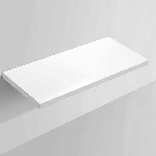 Wastafelblad Sanilux Mineraalmarmer krasbestendig 100x47x4cm, Doe-het-zelf en Verbouw, Sanitair, Bad, Nieuw, Ophalen of Verzenden