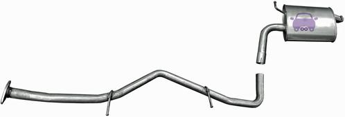*Tip*  Einddemper TOYOTA Avensis III 1.6i 1.8i 2.0i, Auto-onderdelen, Uitlaatsystemen, Nieuw, Toyota, Ophalen of Verzenden