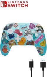 PowerA Switch Pro Controller Wireless Fortnite Sticker Mania, Spelcomputers en Games, Spelcomputers | Nintendo Consoles | Accessoires