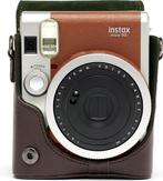 Fujifilm instax Mini 90 tas bruin, Audio, Tv en Foto, Nieuw, Verzenden