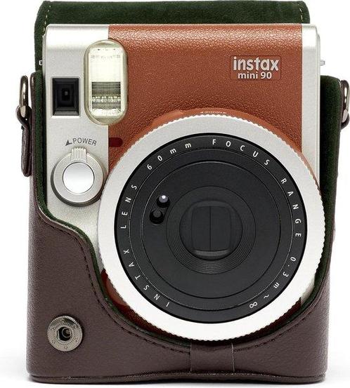 Fujifilm instax Mini 90 tas bruin, Audio, Tv en Foto, Fotografie | Lenzen en Objectieven, Verzenden