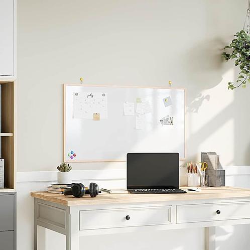 vidaXL Magnetisch whiteboard met massief grenenhouten frame, Zakelijke goederen, Kantoor en Winkelinrichting | Kantoorartikelen