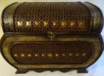 houten koffer met rotan en riet 56 cm - China  (Zonder