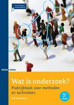 9789462363632 Wat is onderzoek? | Tweedehands, Boeken, Schoolboeken, Verzenden, Zo goed als nieuw, Nel Verhoeven