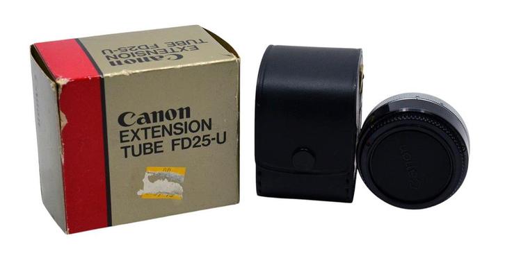 Canon Extension Tube FD25-U voor Macrofotografie met FD-Lenz, Audio, Tv en Foto, Fotografie | Lenzen en Objectieven, Nieuw, Verzenden