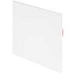 Whisper Designventiel vierkant 125mm kunststof, Verzenden, Nieuw