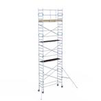 ALX rolsteiger 75 x 9,2m WH met voorloopleuning, Doe-het-zelf en Verbouw, Steigers, Verzenden, Nieuw, Rolsteiger of Kamersteiger