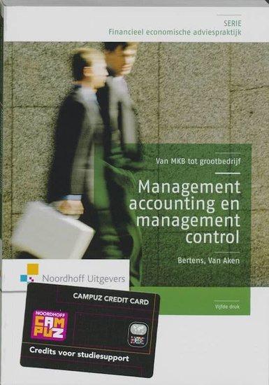 Management control en accounting | 9789001784386, Boeken, Studieboeken en Cursussen, Verzenden