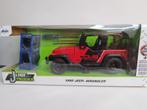 Jada Toys 1:24 Jeep Wrangler, Ophalen of Verzenden, Nieuw, Auto, Jada