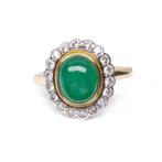 [ALGT Certified] - (Emerald) 2.90 Carats - (Diamond) 0.47