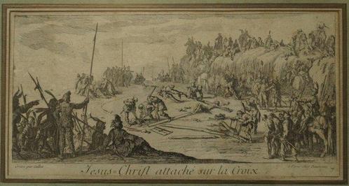 Jacques Callot (1592-1635) - The Large Passion (2 plates), Antiek en Kunst, Antiek | Overige Antiek