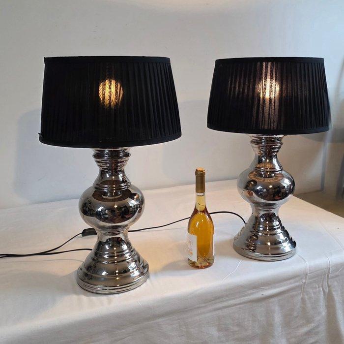 Tafellamp (2) - Glas, Antiek en Kunst, Curiosa en Brocante