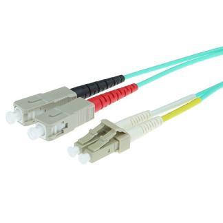 Glasvezelkabel OM3 - LC/SC - 15 meter, Computers en Software, Pc- en Netwerkkabels, Nieuw, Verzenden